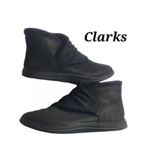 Clarks Cloudsteppers Women's Black Breeze Dusk Ankle Boots Size 9